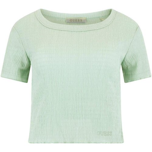 Odjeća Žene
 Majice / Polo majice Guess W3GP34 KBQI0 Zelena