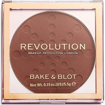 Ljepota Žene
 Rumenila i puderi u kamenu Makeup Revolution Baking and Finishing Powder Bake & Blot - Deep Dark Smeđa