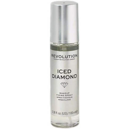 Ljepota Žene
 Tekući puderi i primeri Makeup Revolution Rose Fizz Makeup Fixing Spray - Iced Diamond Bijela