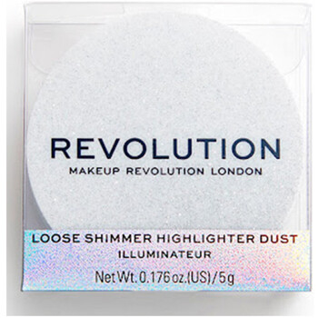 Ljepota Žene
 Rumenila i puderi u kamenu Makeup Revolution Metallic Powder Highlighter - Iced Diamond Bijela