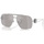 Satovi & nakit Sunčane naočale Versace Occhiali da Sole  VE2269 10006G Srebrna