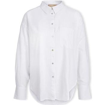 Odjeća Žene
 Topovi i bluze Jjxx Jamie Linen Shirt L/S - White Bijela
