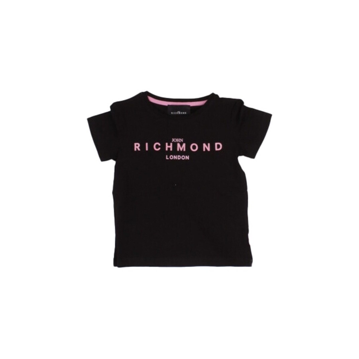 Odjeća Djevojčica Majice kratkih rukava John Richmond RGP24003TS Crna