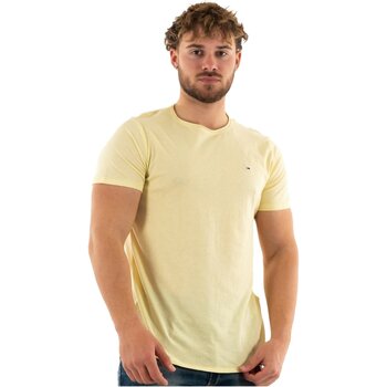 Odjeća Muškarci
 Majice kratkih rukava Tommy Jeans DM0DM09586 žuta