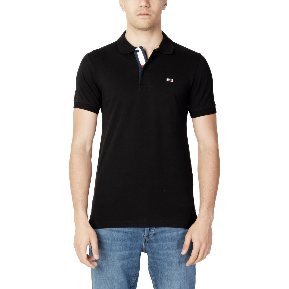 Odjeća Muškarci
 Polo majice kratkih rukava Tommy Hilfiger TJM SLIM PLACKET POLO DM0DM15370 Crna