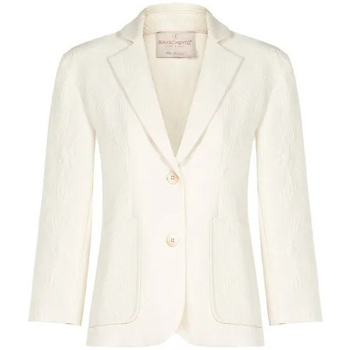 Odjeća Žene
 Kratke jakne Rinascimento CFC0119047003 Krem bijela