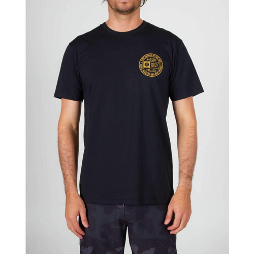 Odjeća Muškarci
 Majice / Polo majice Salty Crew Legends premium s/s tee Crna