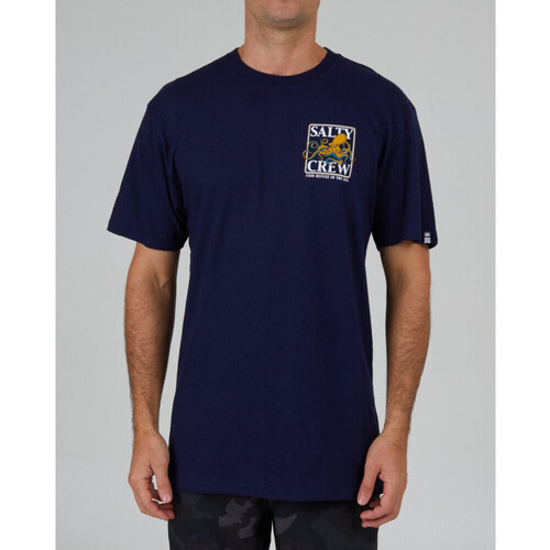 Odjeća Muškarci
 Majice / Polo majice Salty Crew Ink slinger standard s/s tee Plava