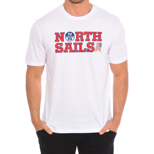 Odjeća Muškarci
 Majice kratkih rukava North Sails 9024110-101 Bijela