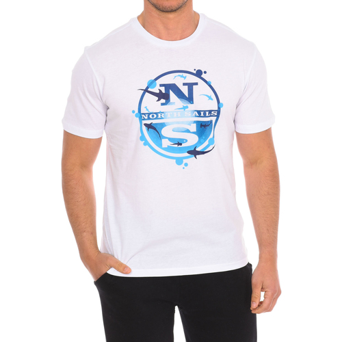 Odjeća Muškarci
 Majice kratkih rukava North Sails 9024120-101 Bijela