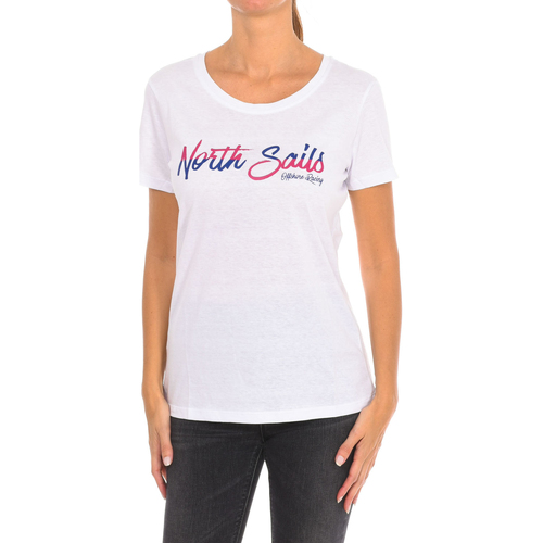 Odjeća Žene
 Majice kratkih rukava North Sails 9024310-101 Bijela