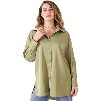 Odjeća Žene
 Košulje i bluze La Modeuse 70712_P165389 Zelena