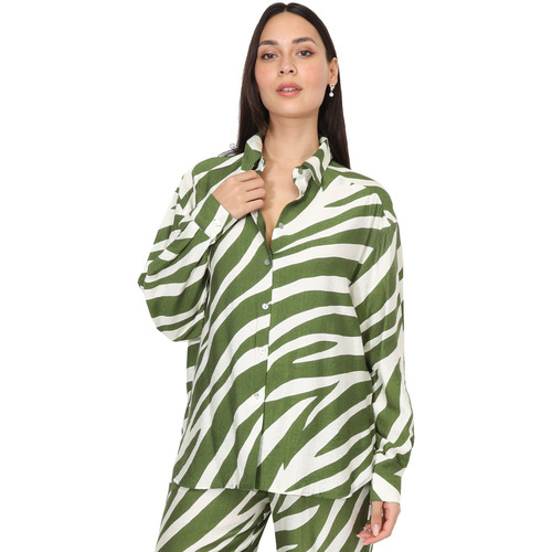 Odjeća Žene
 Košulje i bluze La Modeuse 71579_P168317 Zelena