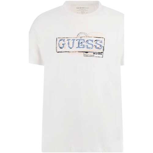 Odjeća Muškarci
 Majice kratkih rukava Guess  Višebojna