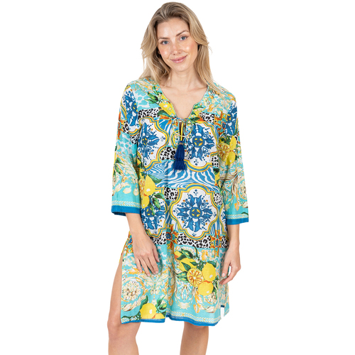 Odjeća Žene
 Kratke haljine Isla Bonita By Sigris Kurta Plava