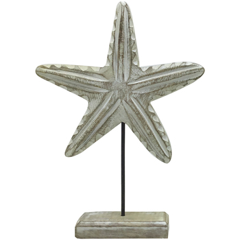 Dom Dekorativni predmeti  Signes Grimalt Drvena Morska Zvijezda Siva