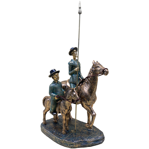 Dom Dekorativni predmeti  Signes Grimalt Don Quijote Sancho Horse Siva