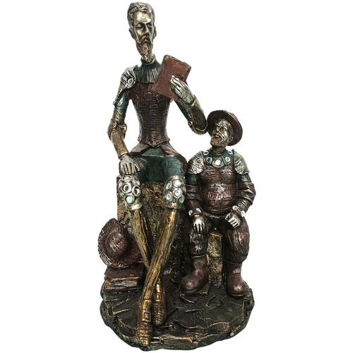 Dom Dekorativni predmeti  Signes Grimalt Don Quijote I Sancho Panza Siva