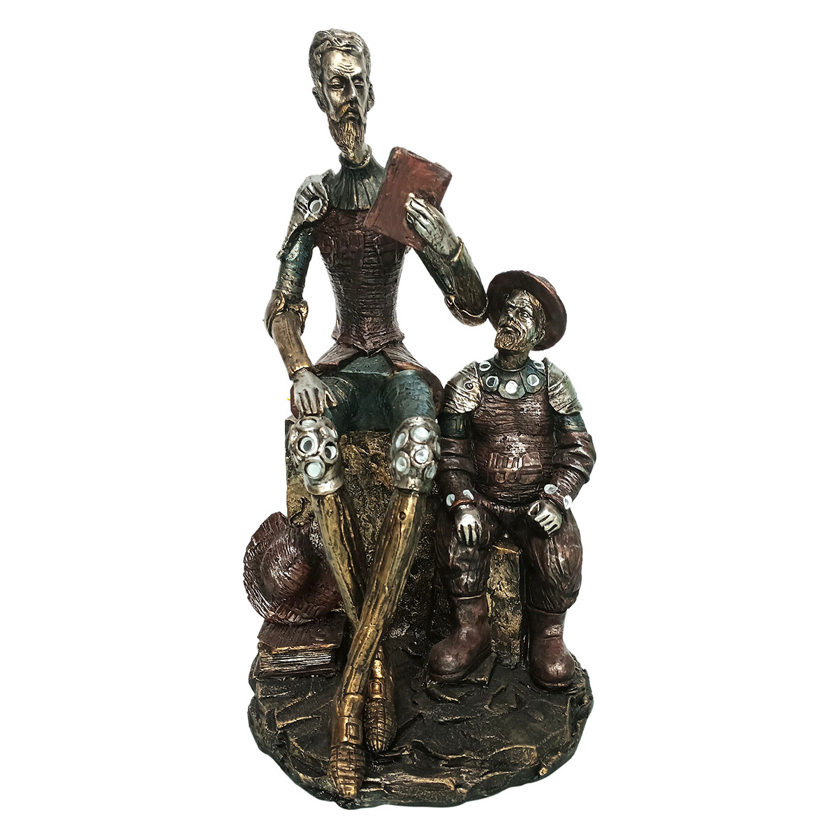 Dom Dekorativni predmeti  Signes Grimalt Don Quijote I Sancho Panza Siva