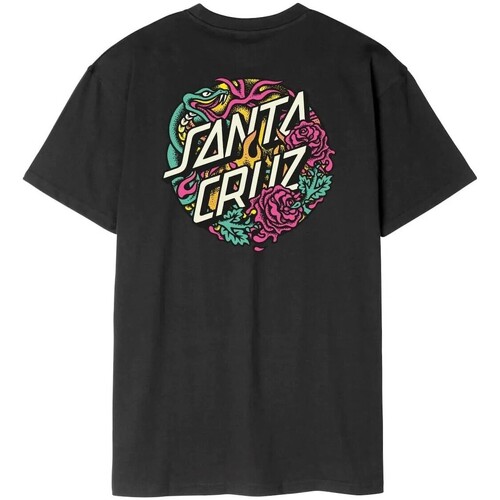 Odjeća Muškarci
 Majice kratkih rukava Santa Cruz  Crna