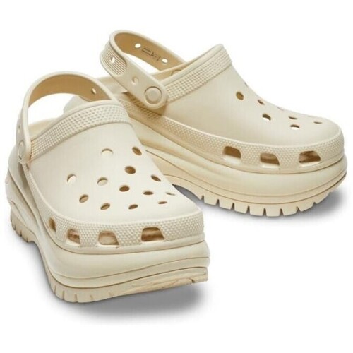 Crocs CIPELE  CLASSIC MEGA CRUSH CLOG U Bež