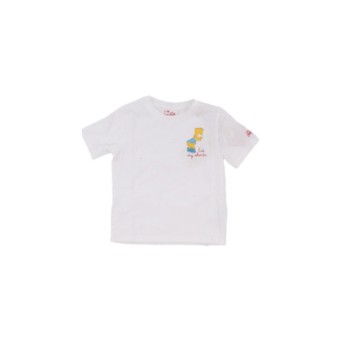 Odjeća Dječak
 Majice kratkih rukava Mc2 Saint Barth TSH0001 00602F Bijela
