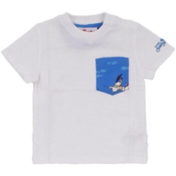 Odjeća Dječak
 Majice kratkih rukava Mc2 Saint Barth KEA0001 02987F Bijela