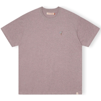 Odjeća Muškarci
 Majice / Polo majice Revolution T-Shirt Loose 1366 GIR - Purple Melange Ljubičasta