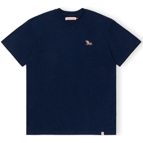 Odjeća Muškarci
 Majice / Polo majice Revolution T-Shirt Loose 1264 LAZ - Navy Plava