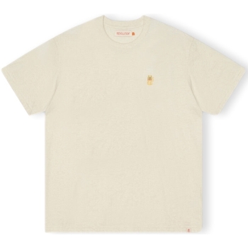 Odjeća Muškarci
 Majice / Polo majice Revolution T-Shirt Loose 1366 LUC - Offwhite/Mel Bijela