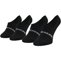 Modni dodaci Stopalice Skechers 2PPK Mesh Ventilation Footies Socks Crna