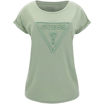Odjeća Žene
 Majice / Polo majice Guess Q3GI00 KBSU0 Zelena