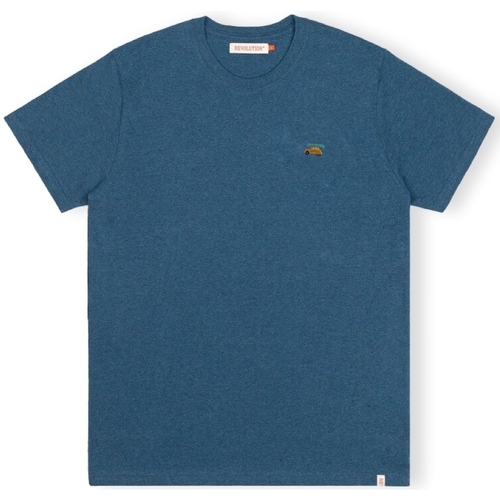 Odjeća Muškarci
 Majice / Polo majice Revolution T-Shirt Regular 1284 2CV - Dustblue Plava