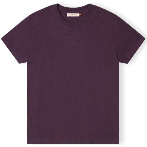 Odjeća Muškarci
 Majice / Polo majice Revolution T-Shirt Regular 1051 - Purple Melange Ljubičasta