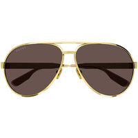 Satovi & nakit Sunčane naočale Gucci Occhiali da Sole  GG1513S 002 Gold