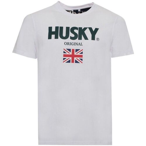 Odjeća Muškarci
 Majice kratkih rukava Husky - hs23beutc35co177-john Bijela