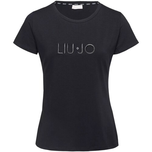 Odjeća Žene
 Polo majice dugih rukava Liu Jo TA4136JS003 Crna