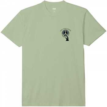 Odjeća Muškarci
 Majice / Polo majice Obey peace delivery Zelena