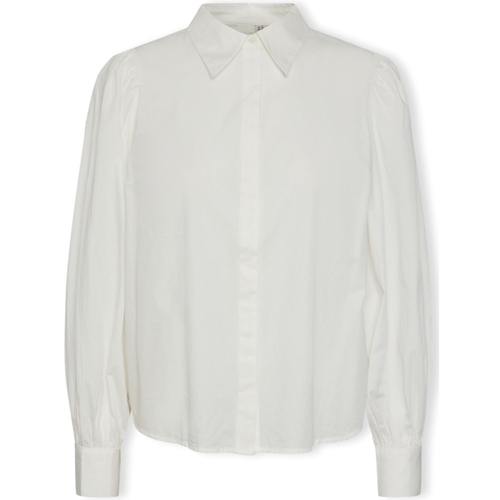 Odjeća Žene
 Topovi i bluze Y.a.s YAS Noos Philly Shirt L/S - Star White Bijela