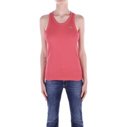 Odjeća Žene
 Majice s naramenicama i majice bez rukava Lacoste TF5388 Smeđa