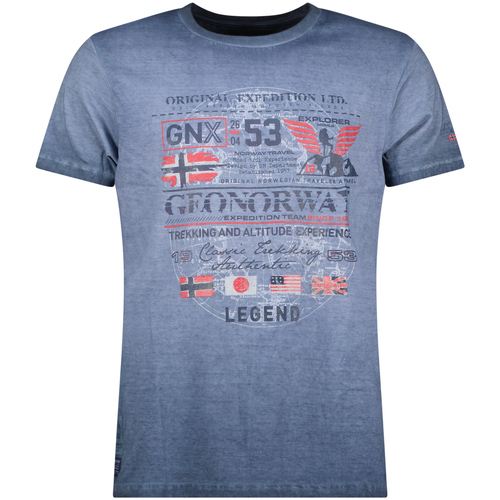 Odjeća Muškarci
 Majice kratkih rukava Geo Norway SW1562HGNO-NAVY Plava