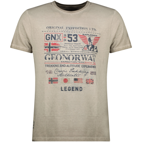 Odjeća Muškarci
 Majice kratkih rukava Geo Norway SW1562HGNO-KAKI Zelena