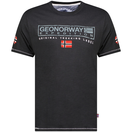 Odjeća Muškarci
 Majice kratkih rukava Geo Norway SY1311HGN-Black Crna