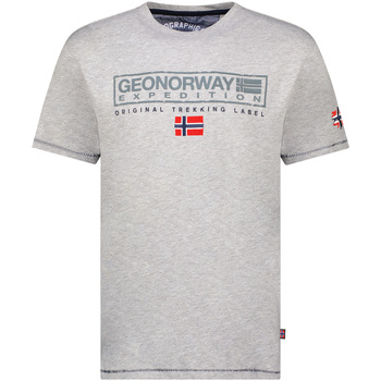 Odjeća Muškarci
 Majice kratkih rukava Geo Norway SY1311HGN-Blended Grey Siva