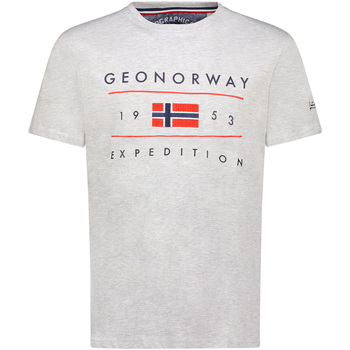Odjeća Muškarci
 Majice kratkih rukava Geo Norway SY1355HGN-Blended Grey Siva