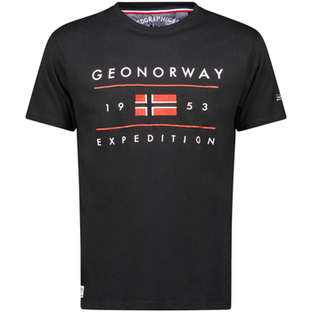 Odjeća Muškarci
 Majice kratkih rukava Geo Norway SY1355HGN-Black Crna