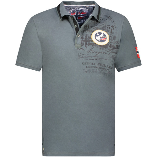 Odjeća Muškarci
 Polo majice kratkih rukava Geo Norway SY1357HGN-Dark Grey Siva