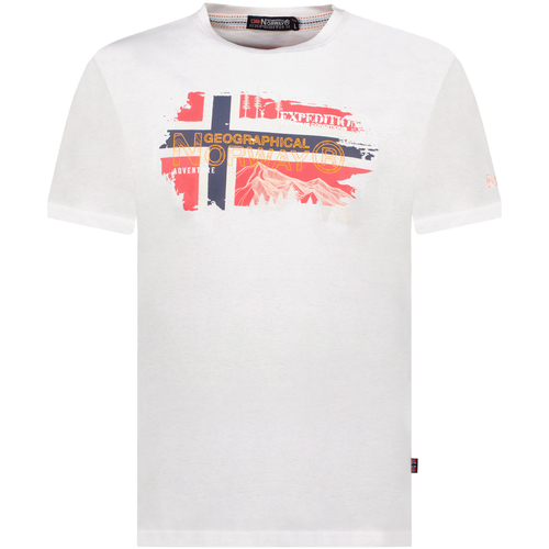 Odjeća Muškarci
 Majice kratkih rukava Geographical Norway SY1366HGN-White Bijela