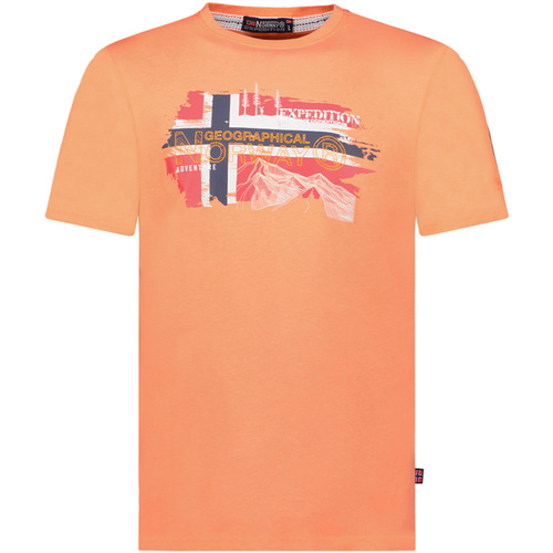 Odjeća Muškarci
 Majice kratkih rukava Geographical Norway SY1366HGN-Coral Crvena
