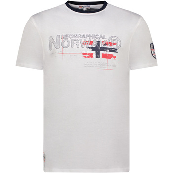 Odjeća Muškarci
 Majice kratkih rukava Geographical Norway SY1450HGN-White Bijela